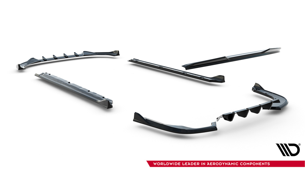 Diffusor Satz V.2 Skoda Superb Sedan Mk4