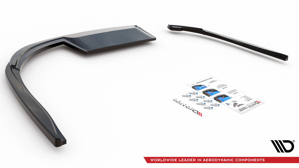 Heck Diffusor Seite Jaguar XF R-Sport X260