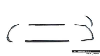 Diffusor Satz Mercedes-Benz E63 AMG Sedan W212 Facelift