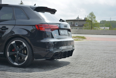 Heckschurze V.1 Audi RS3 8V FL Sportback