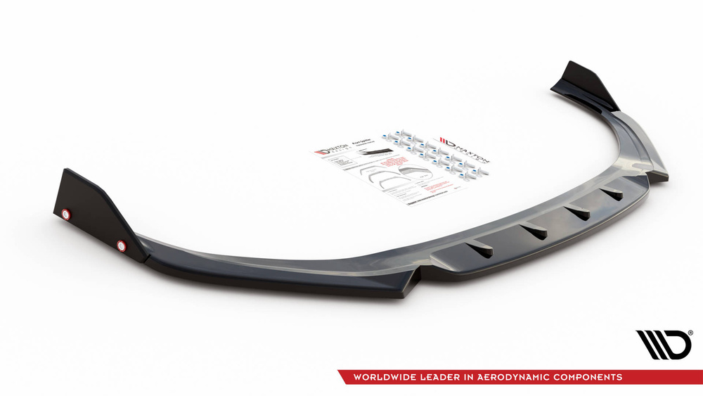 Front Diffusor V.1 + Flaps Hyundai I30 N / I30 N-Line Hatchback/Fastback Mk3 Facelift