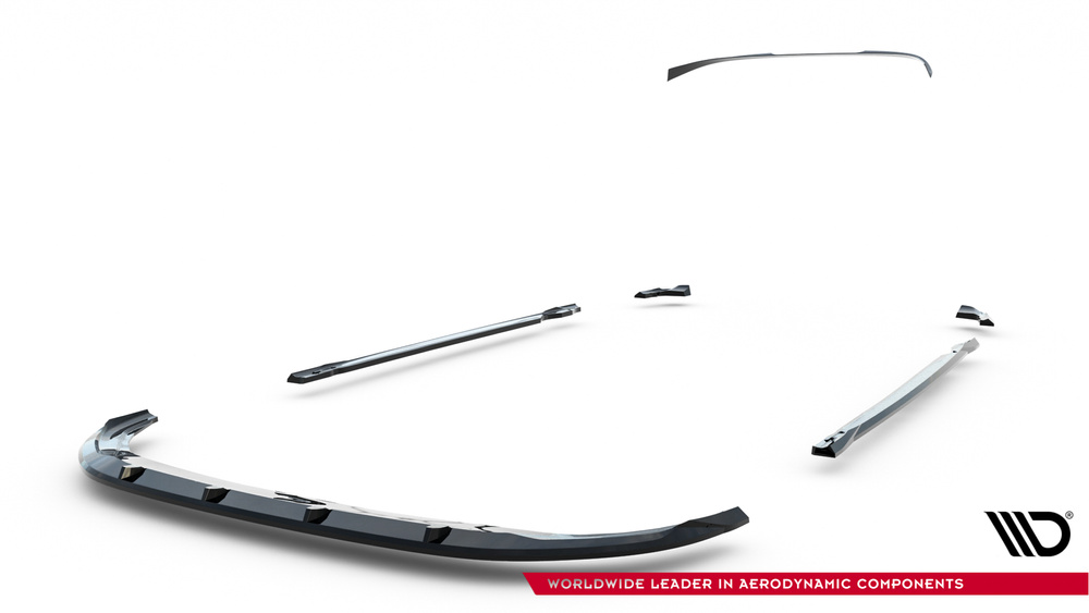 Diffusor Satz V.2 Volkswagen Golf R Hatchback Mk8 Facelift