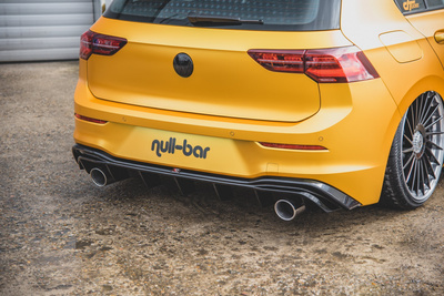 Heckansatz (GTI LOOK) mit Auspuff Volkswagen Golf Mk8