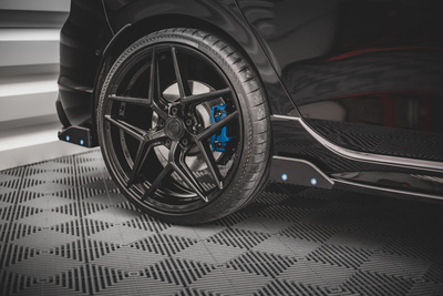 Heck Diffusor Seite V.2 + Flaps Volkswagen Golf R Hatchback Mk8