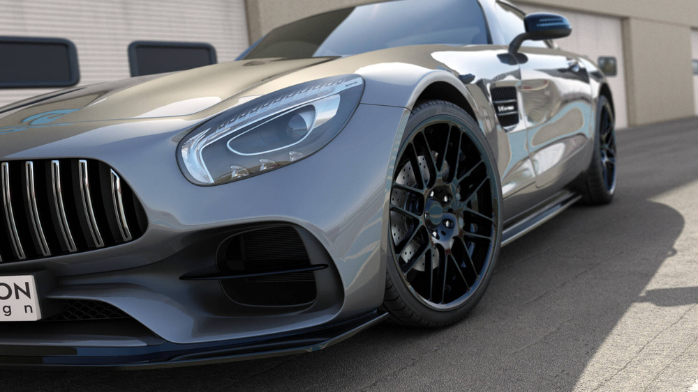 Front Diffusor Mercedes-AMG GT S C190 Facelift