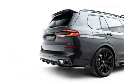 Prepreg Carbon Fiber Heckansatz BMW X7 M-Pack G07 Facelift (version without towbar)