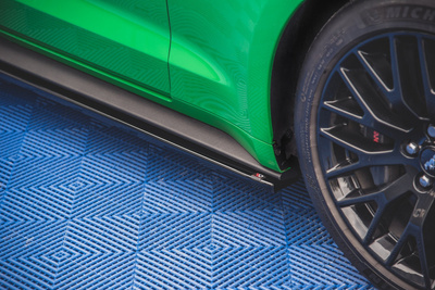 Seitenschweller Diffusor + Flaps  Ford Mustang GT Mk6 Facelift