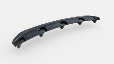 Hinten Splitter (mit einem vertikalem balken) Mercedes-Benz CLS AMG-Line C218