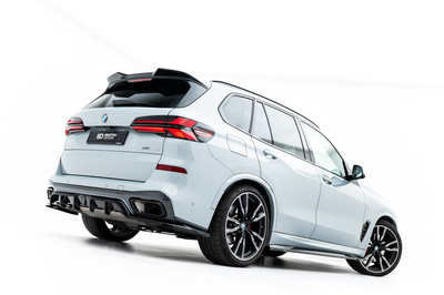 Hinten Splitter (mit einem vertikalem balken) V.1 BMW X5 M-Pack G05 Facelift
