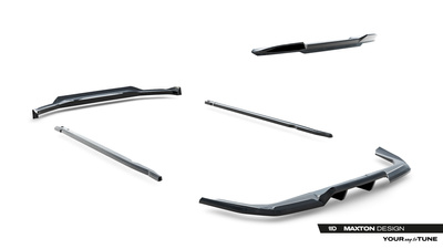 Diffusor Satz BMW X1 M-Pack U11