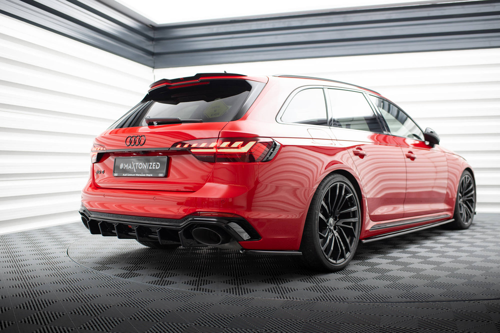 Heck Diffusor Seite Audi RS4 B9 / B9 Facelift 