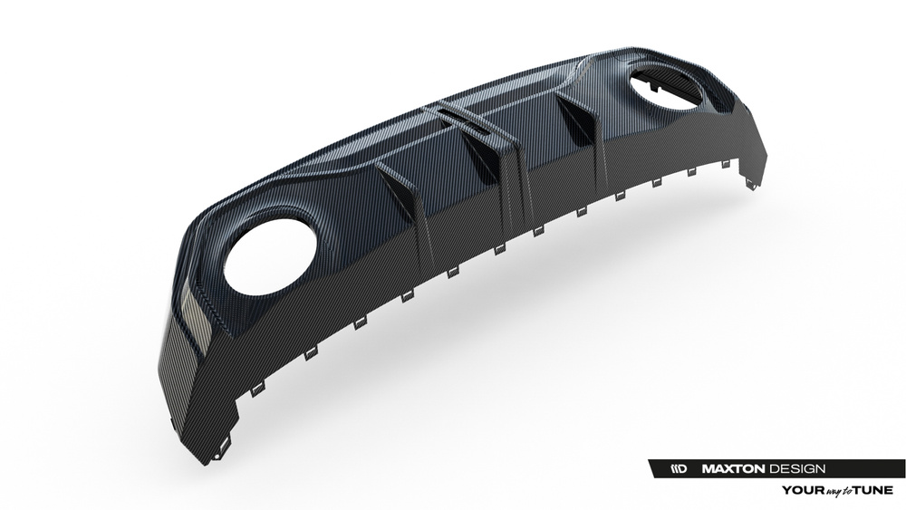 Prepreg Carbon Fiber Heckansatz Audi RS3 Sedan 8Y Facelift