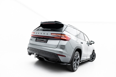 Hinten Splitter (mit einem vertikalem balken) Skoda Kodiaq Sportline Mk2