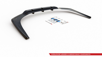 Hinten Splitter (mit einem vertikalem balken) BMW 8 Coupe M-Pack G15