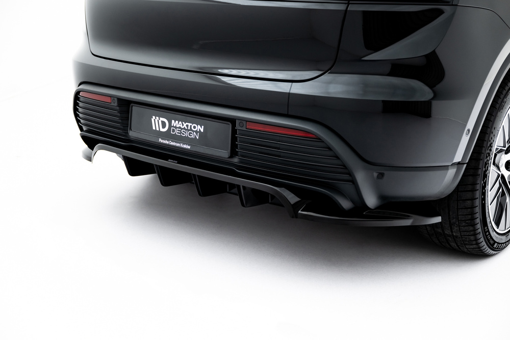 Hinten Splitter (mit einem vertikalem balken) Porsche Macan EV Mk1
