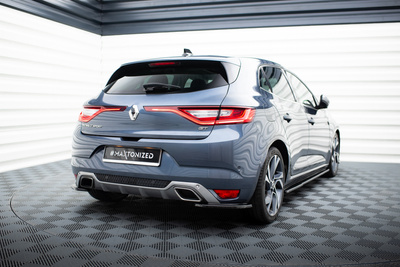 Heck Diffusor Seite Renault Megane Mk.4 GT-Line