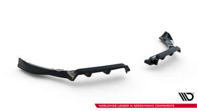 Hinten Splitter (mit einem vertikalem balken) Porsche 718 Cayman GTS 982c