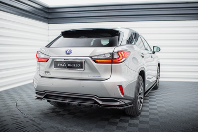 Hinten Splitter Lexus RX Mk4 H (mit einem vertikalen Balken)