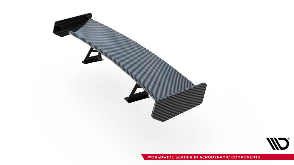 Carbon Spoiler With Internal Brackets Uprights  BMW 3 Coupe E46