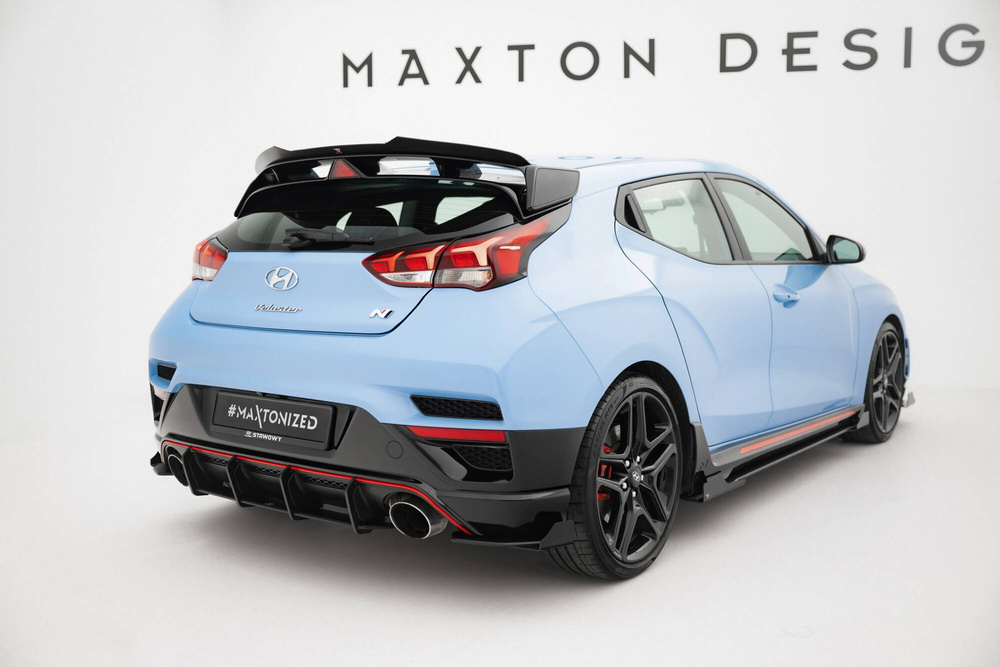 Street Pro Heck Diffusor Seite + Flaps Hyundai Veloster N Mk2