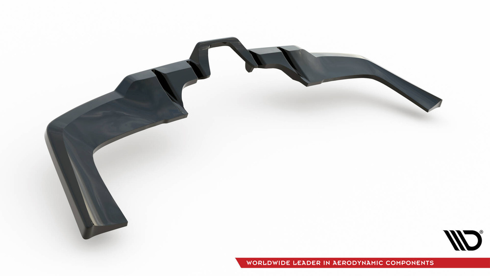 Hinten Splitter (mit einem vertikalem balken) Mercedes-AMG GLE 53 / 63 W167 / W167 Facelift